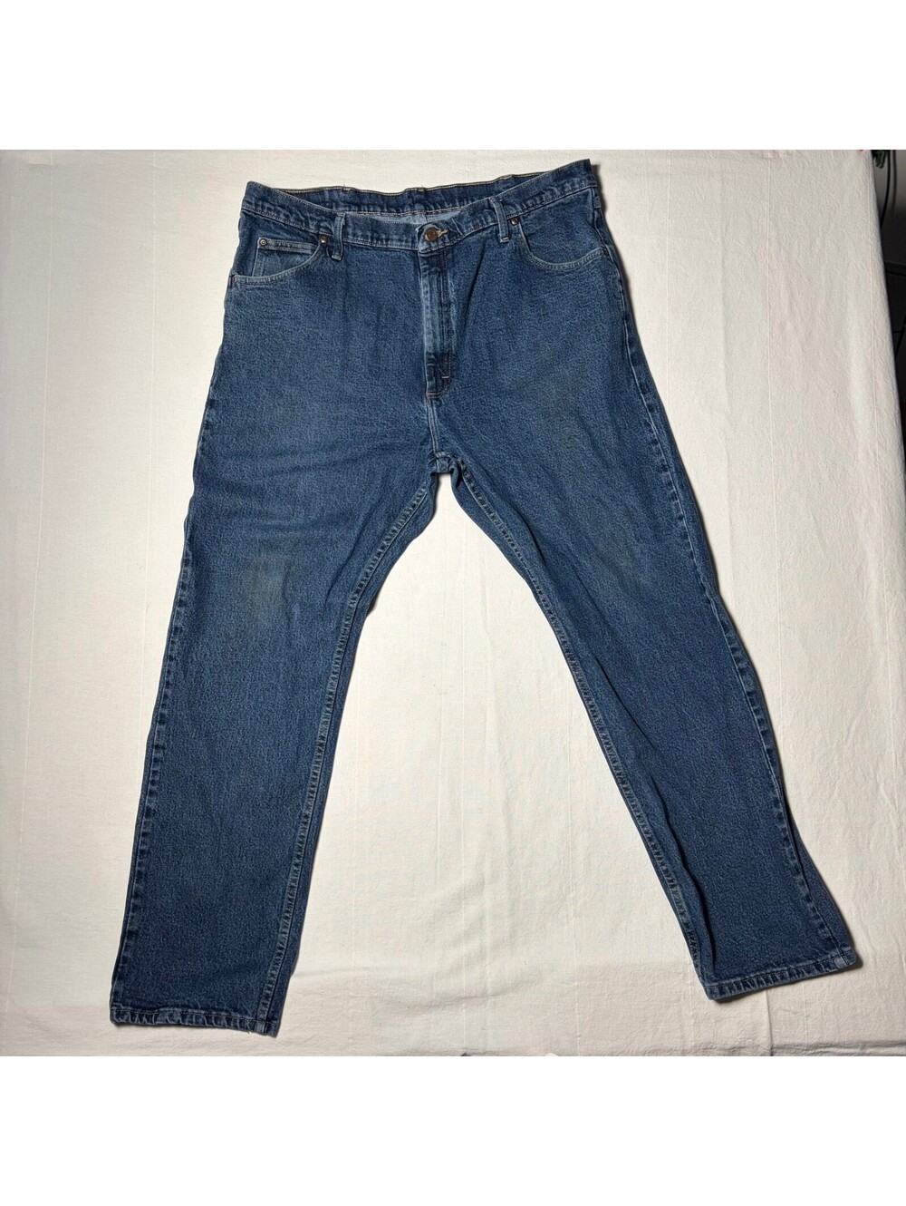Wrangler Dark Wash Blue Jeans